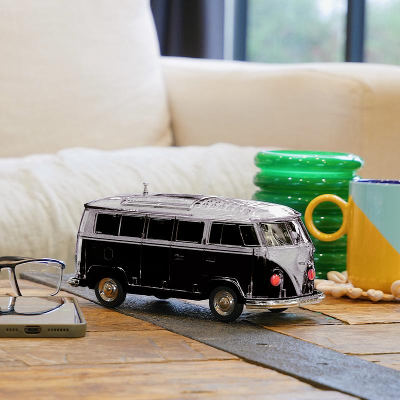 VW Camper Bluetooth Retro Speaker & FM Radio Portable Vintage Mp3 Audio 4
