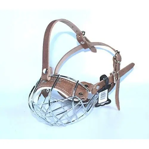 Metal Basket Muzzle for American Bully, XL  Bully and other dogs. 1