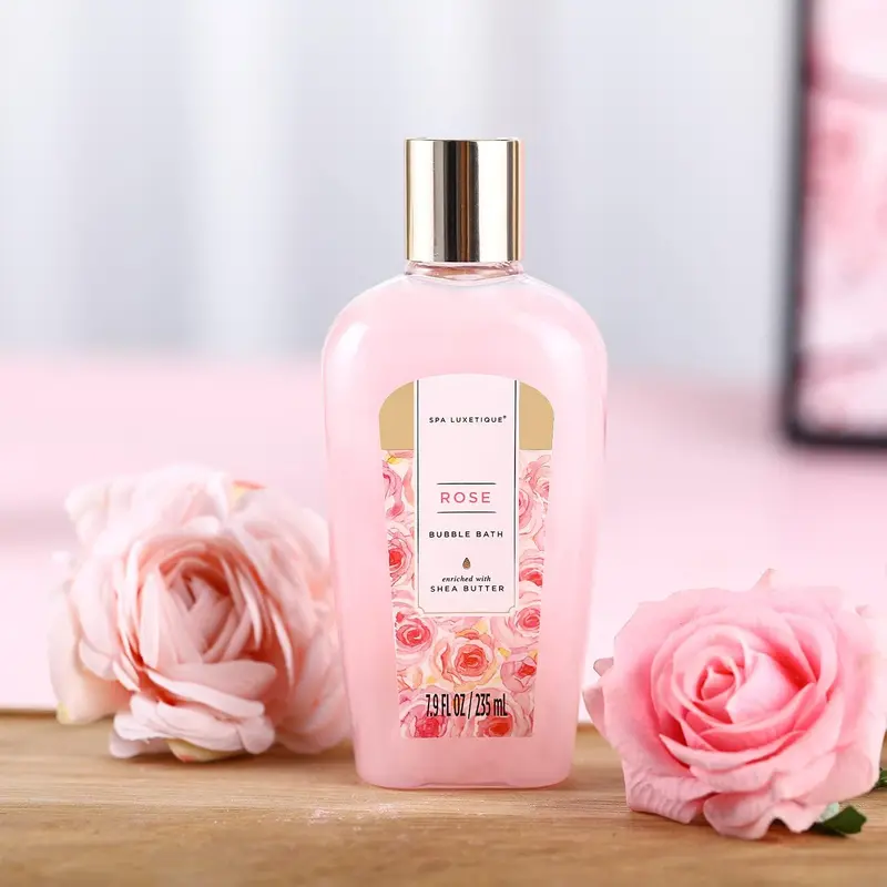8pcs Rose Bath Gift Set with Body Lotion, Body Butter, Bath Bombs, Bath Gift Sets for Christmas Gifts, Birthday Gifts 2