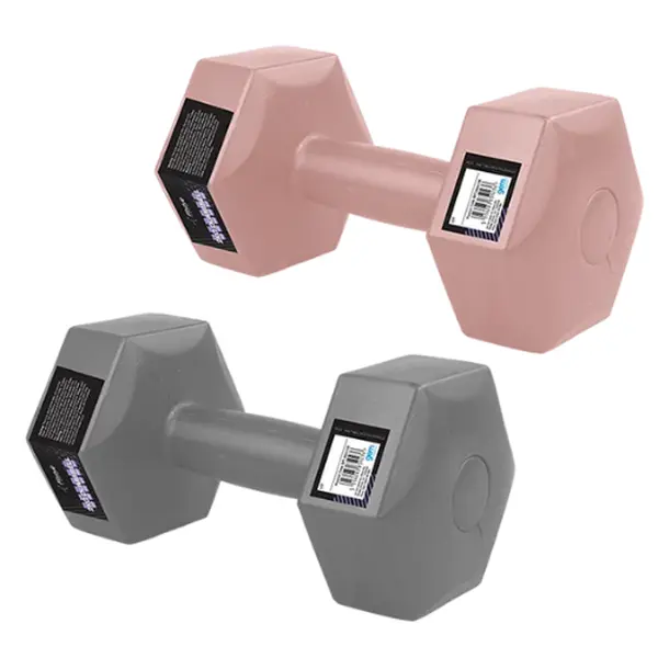 Set of 2 - 2/4/6 Kg Hex Dumbbells Weight Lifting Set For Yoga Home Workout Gift!