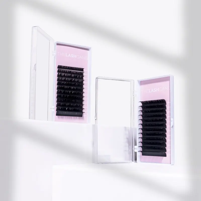 Flat / Classic Lashes - Super Wispy Eyelashes Extensions Split-Tip Classic Lashes for 1-1 Application - Half the Weight but Same Effect - I Makeup Eyelashes Lash Extensions 2