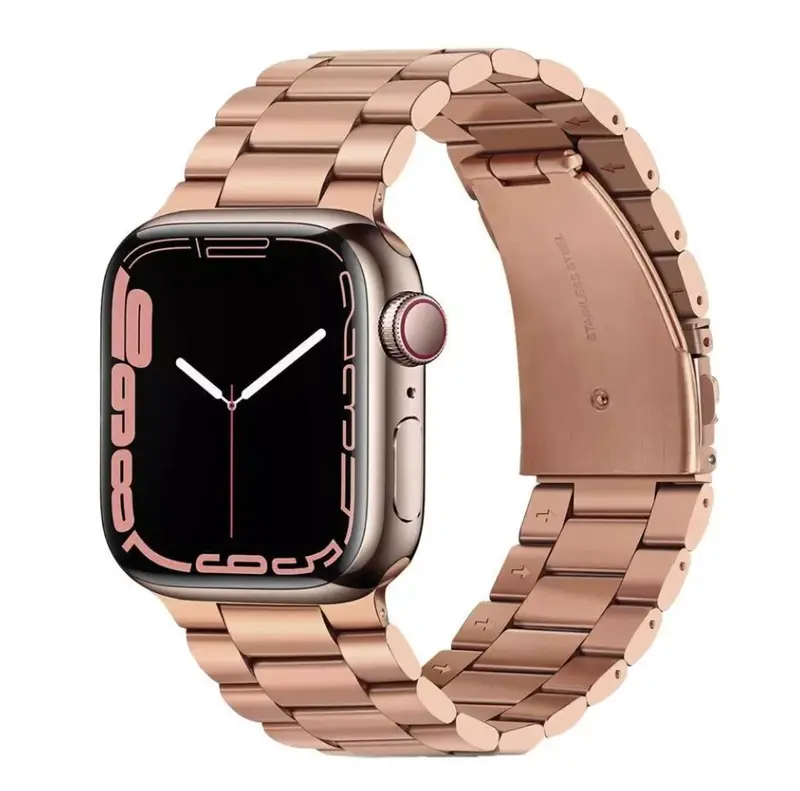 Watch Stainless Steel Strap Metal Bracelet for Series 9 8 7 6 5 4 SE Ultra 3 2 - Wearable Accessories Multicolor 38mm 40mm 41mm 42mm 44mm 45mm 49mm 4