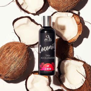2bTanned Coconut Tan Accelerator SPF 6 Lotion 200ML Enriched with Shea Butter