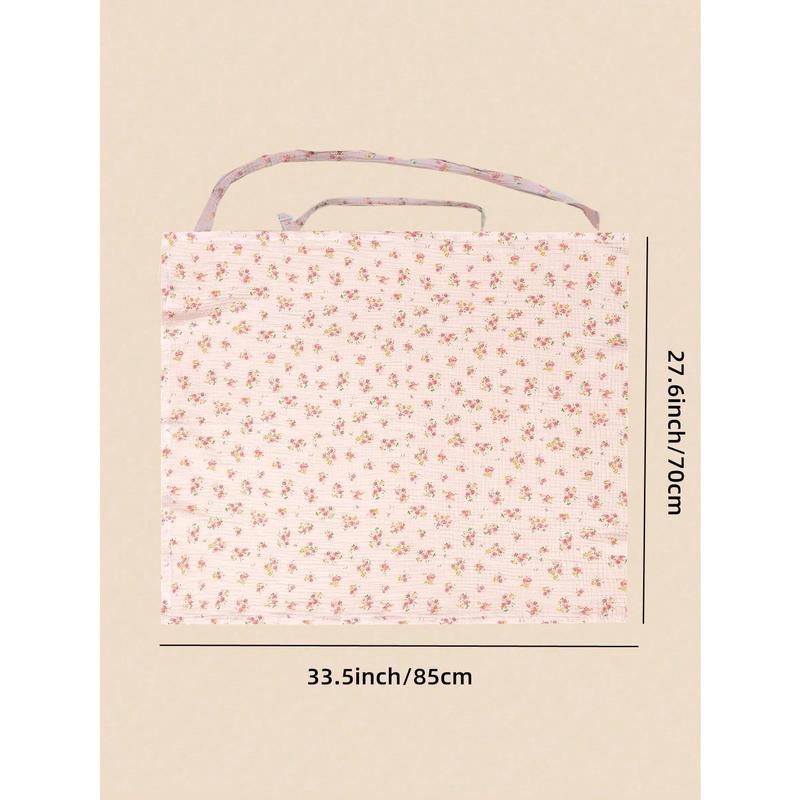 1pc Breathable And Soft Gauze Nursing Cover For Mothers 2