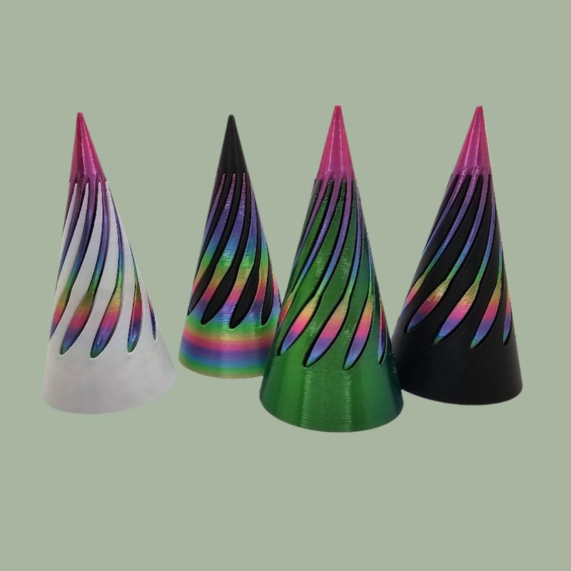 Infinity Cones V2 - Fidgeting Fun Precision Printed 1