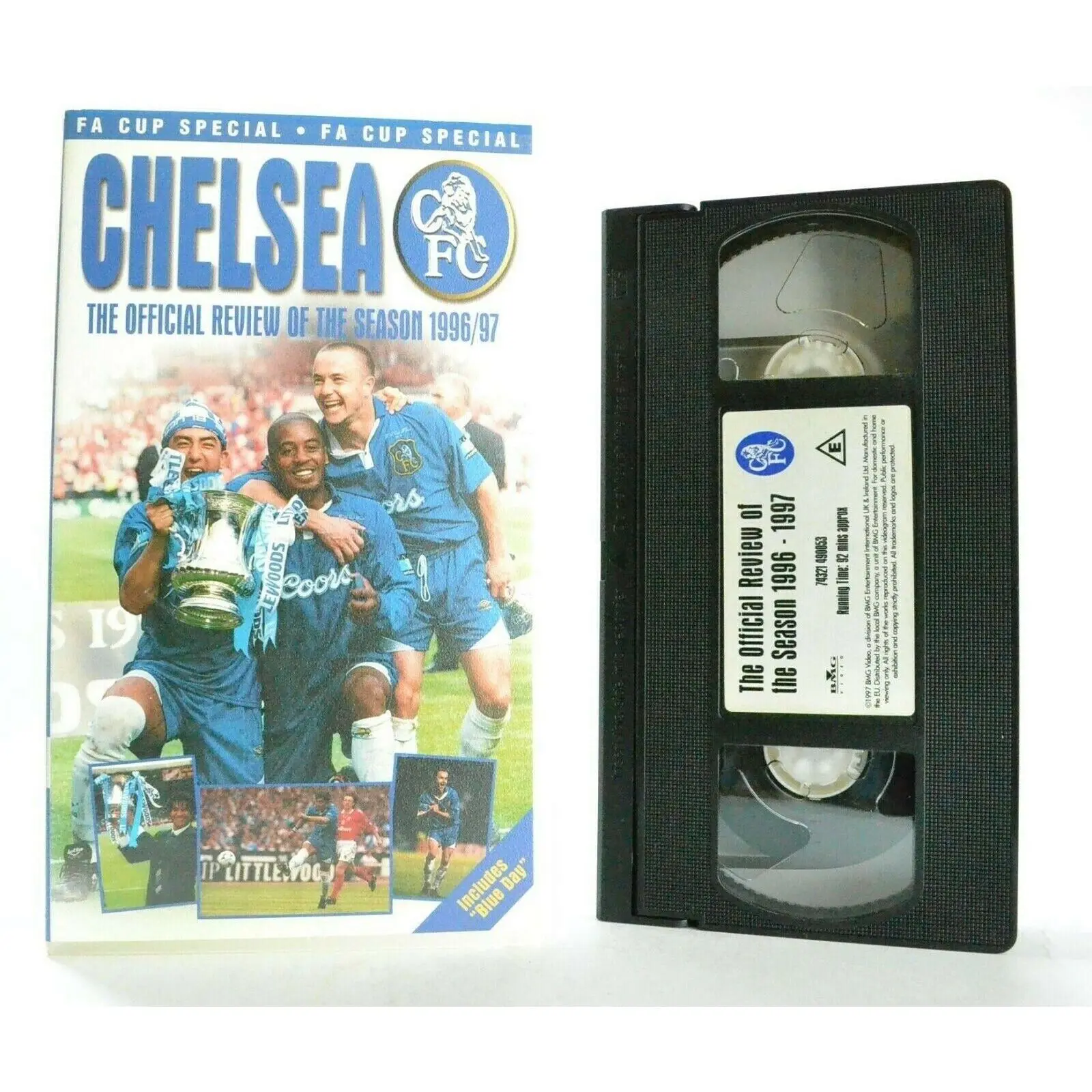 Chelsea FC: 1996/97 Season Review - FA Cup Special - Football - Sports - Pal VHS
