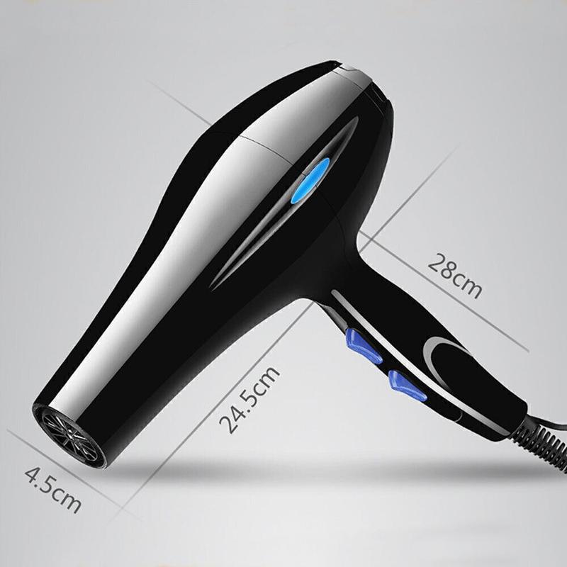Product Introduction of 2200W Professional Style Hair Dryer Nozzle Concentrator Blower Pro Salon Heat UK 5 in 1 Smooth 6
