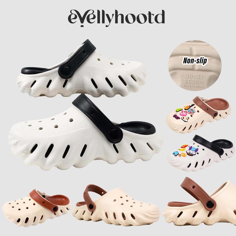 EVELLYHOOTD Detachable Cloud Slide Non Slip Super Soft Sandals Easy Clean Slippers Pillow Slippers 8