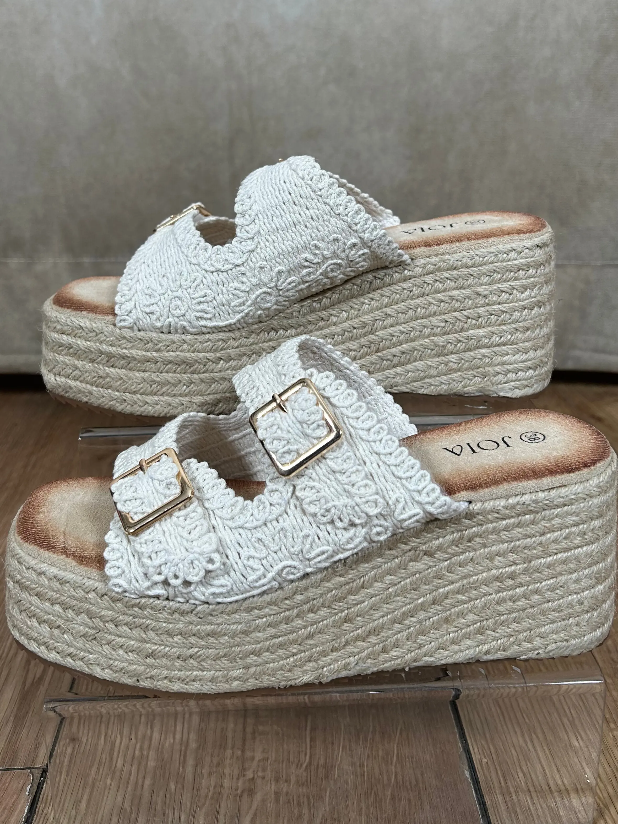 Brooke Buckle Wedges