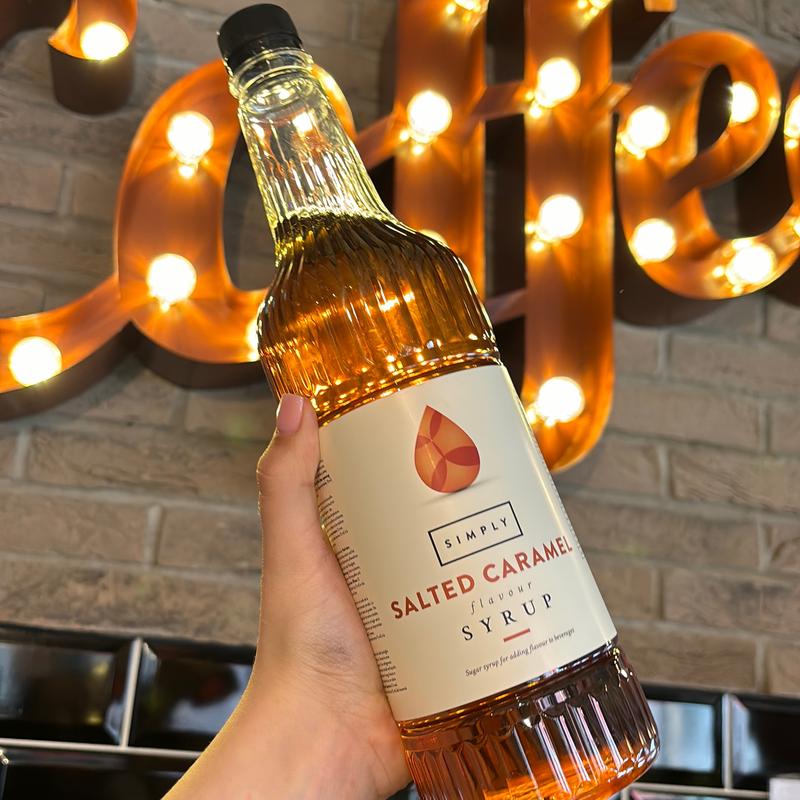Simply Salted Caramel Flavour Syrup 0