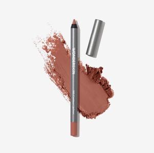 WONDERSKIN 360 CONTOUR LIP LINER defines, contours, and fills lips with 6 hours of waterproof, smudge-proof colour. Infused with Cottonseed Oil and Jojoba, it glides on smoothly with a creamy, tug-free formula for rich, even results.