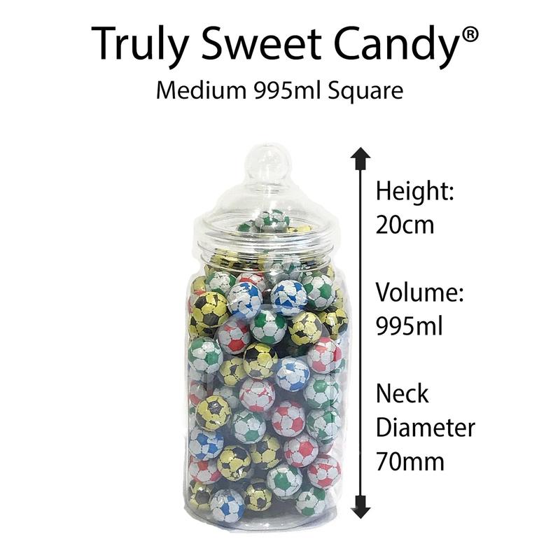 14 Retro Plastic Sweet Jars for Truly Sweet Candy Buffet, Sweet Table, Wedding  Pack Canister Organiser 5