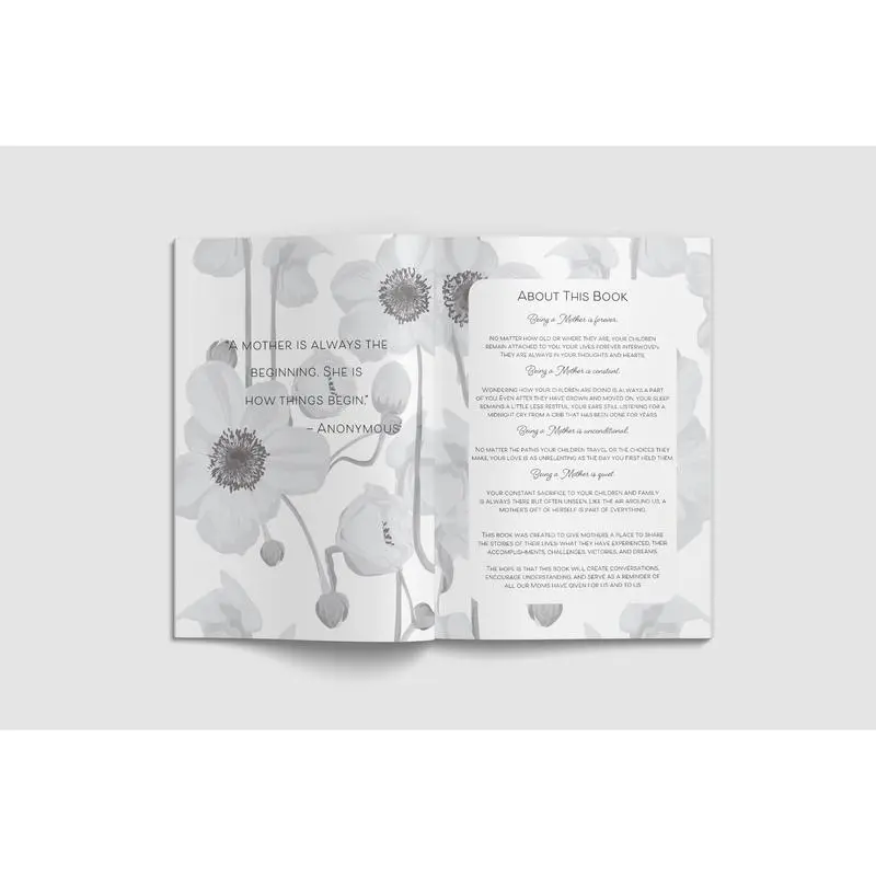 Mom, I Want to Hear Your Story: A Mother’s Guided Journal To Share Her Life & Her Love (Hear Your Story Books) 5