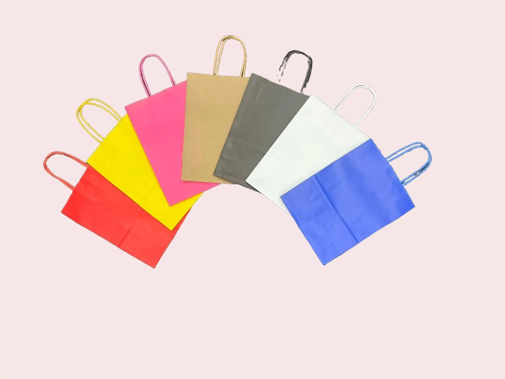 120GSM Strong Quality Paper Bags for Gifting - Size 22"X16"X8" - UK Stock