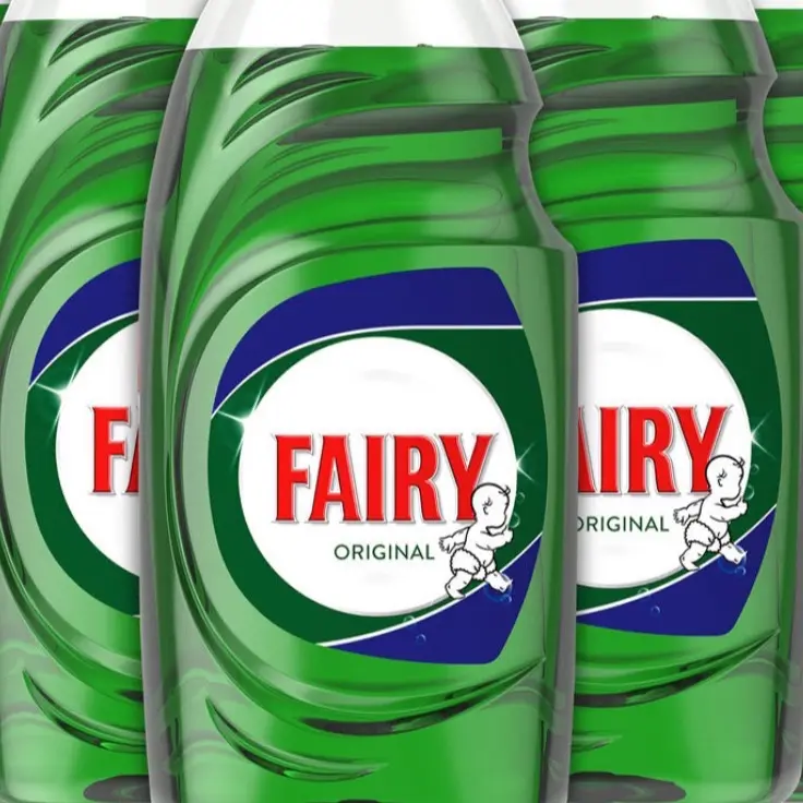 3 Fairy Original 3*900ml Washing Up Liquid Dishes Grease Cleaner Cleaning Household Kitchen Pack Bottles 0