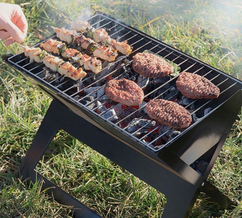 Portable Folding Charcoal Barbecue 0