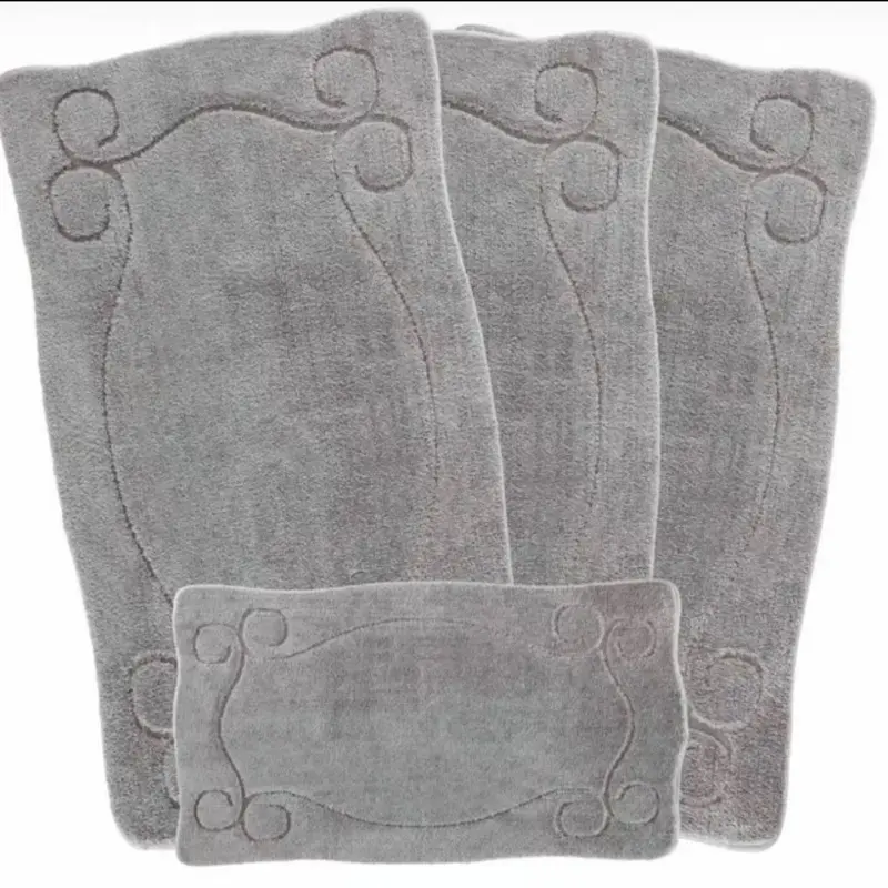 Luxury Soft Plush Bath Mats – Elegant & Absorbent 1