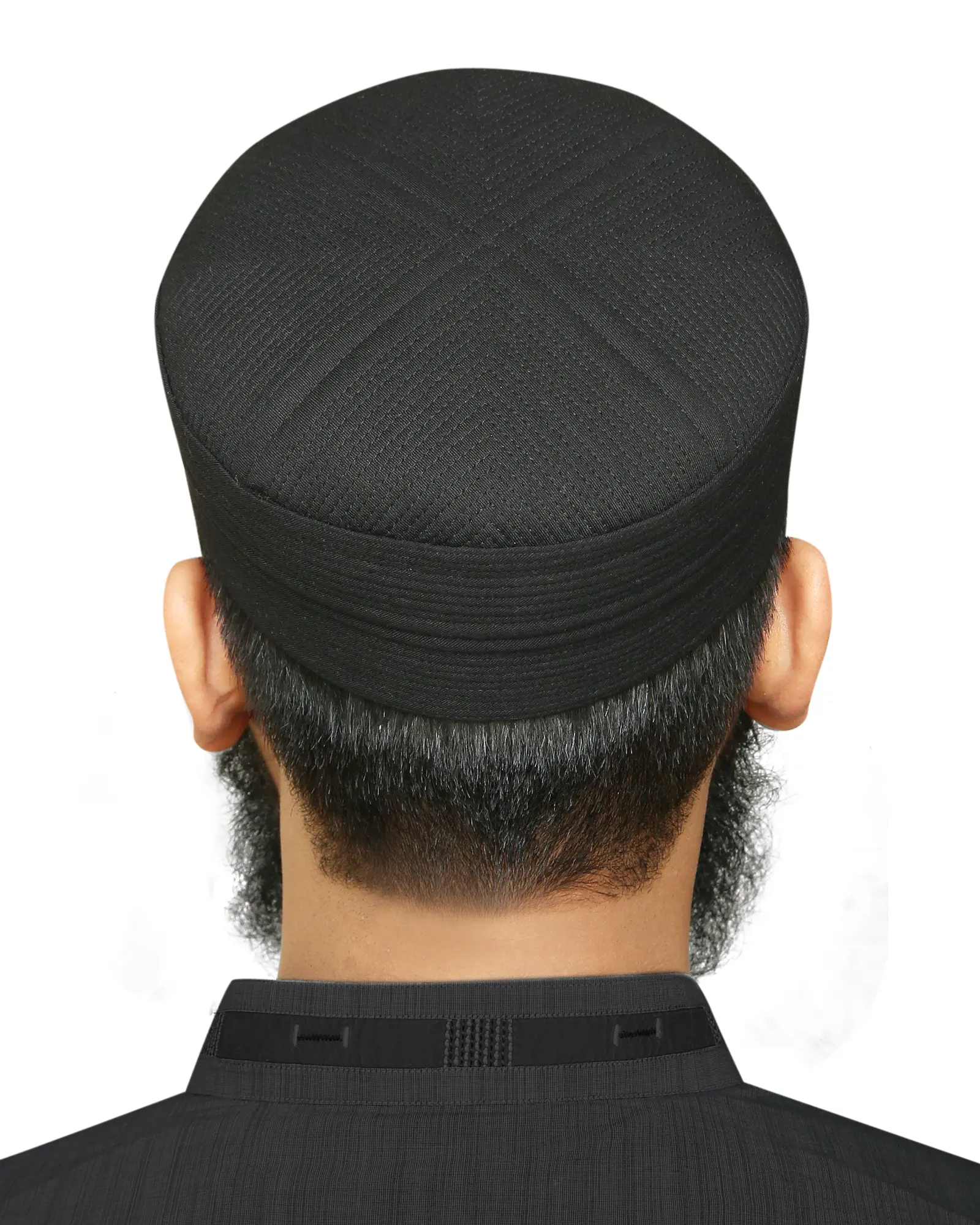 (Mode Stile) Ajmal Muslim Kufi Cap for Men - Handmade Design, Autumn/Winter/Spring/Summer Beanie with Islamic Theme for Men