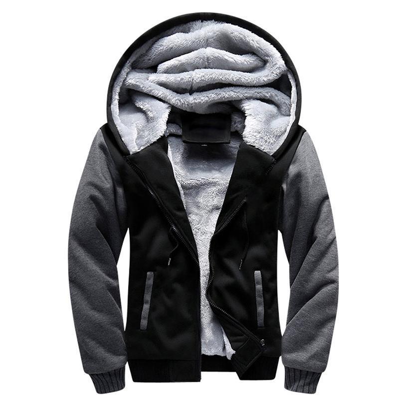 Men's Jacket Camouflage Thicken Winter Jackets for Men Fleece Long Sleeve Coat Man Casual Hoodies Streetwear Men's Coats 2