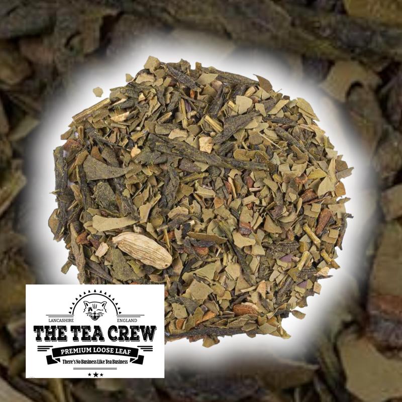 Yerba Mate Vanilla Chai Loose Mate Tea Blend - with Rich Spices and Creamy Goodness! FREE Tea Sample With Every Order! Beverage Natural Sweet 2
