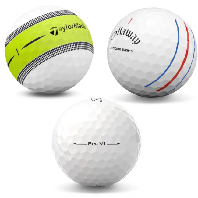 Premium Model Golf Balls - Mixed Brands