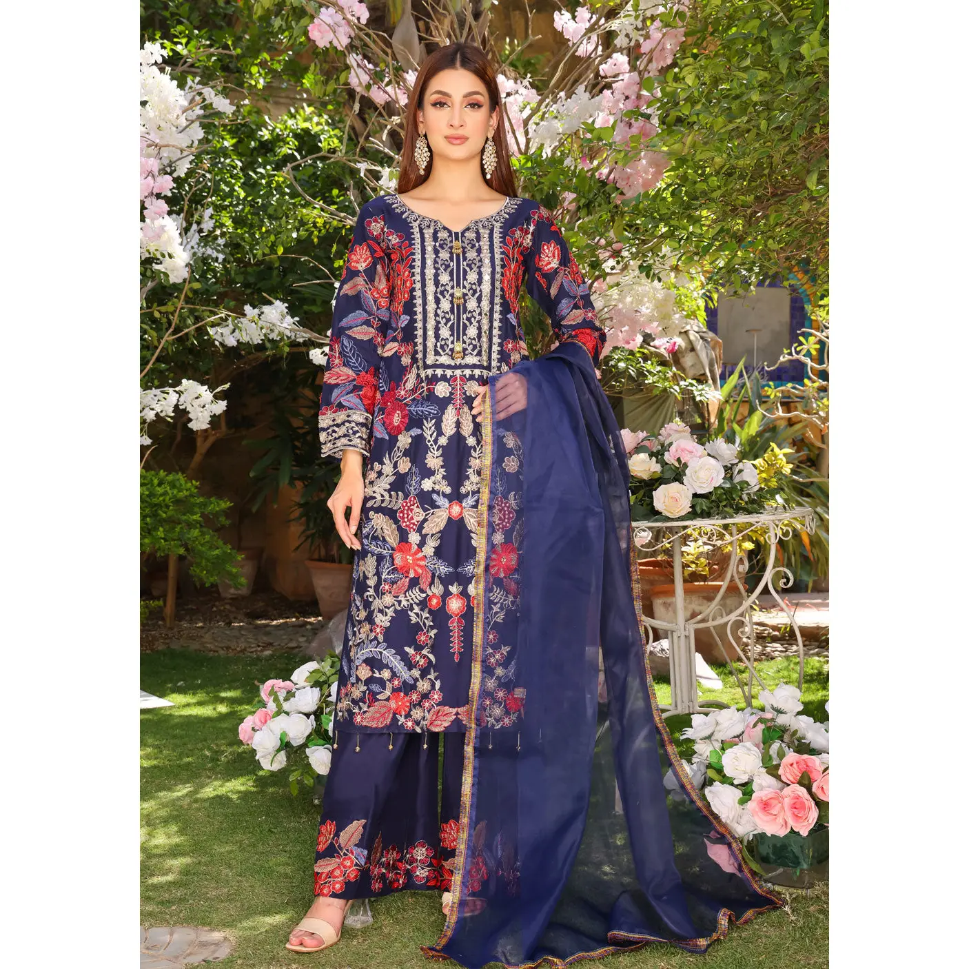 HK261 Ashanti - Navy Mummy n Me Suit