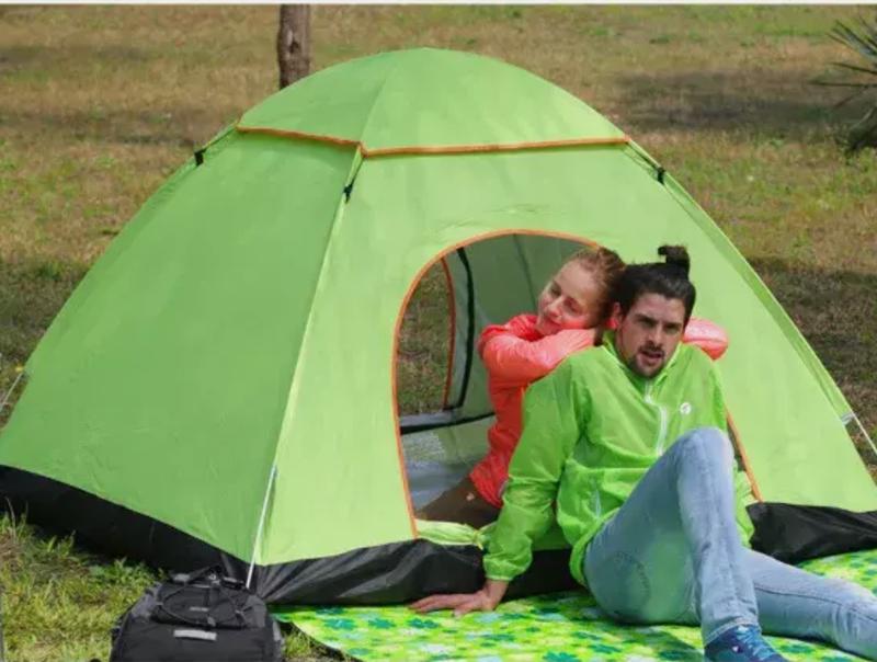 Automatic Pop Up Tent for 1-2 People, Family, Camping, Festival, and Beach 2