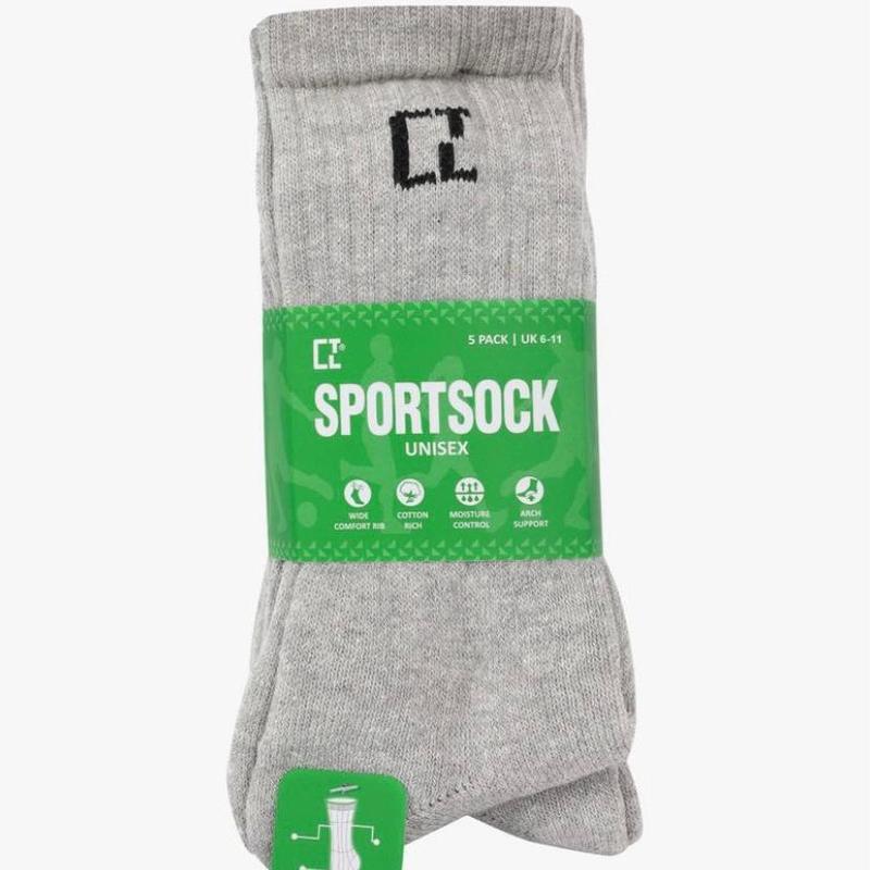10 Pairs Men's Cotton Rich Black Sports Work Socks Uk Size 6-11 Cotton 8