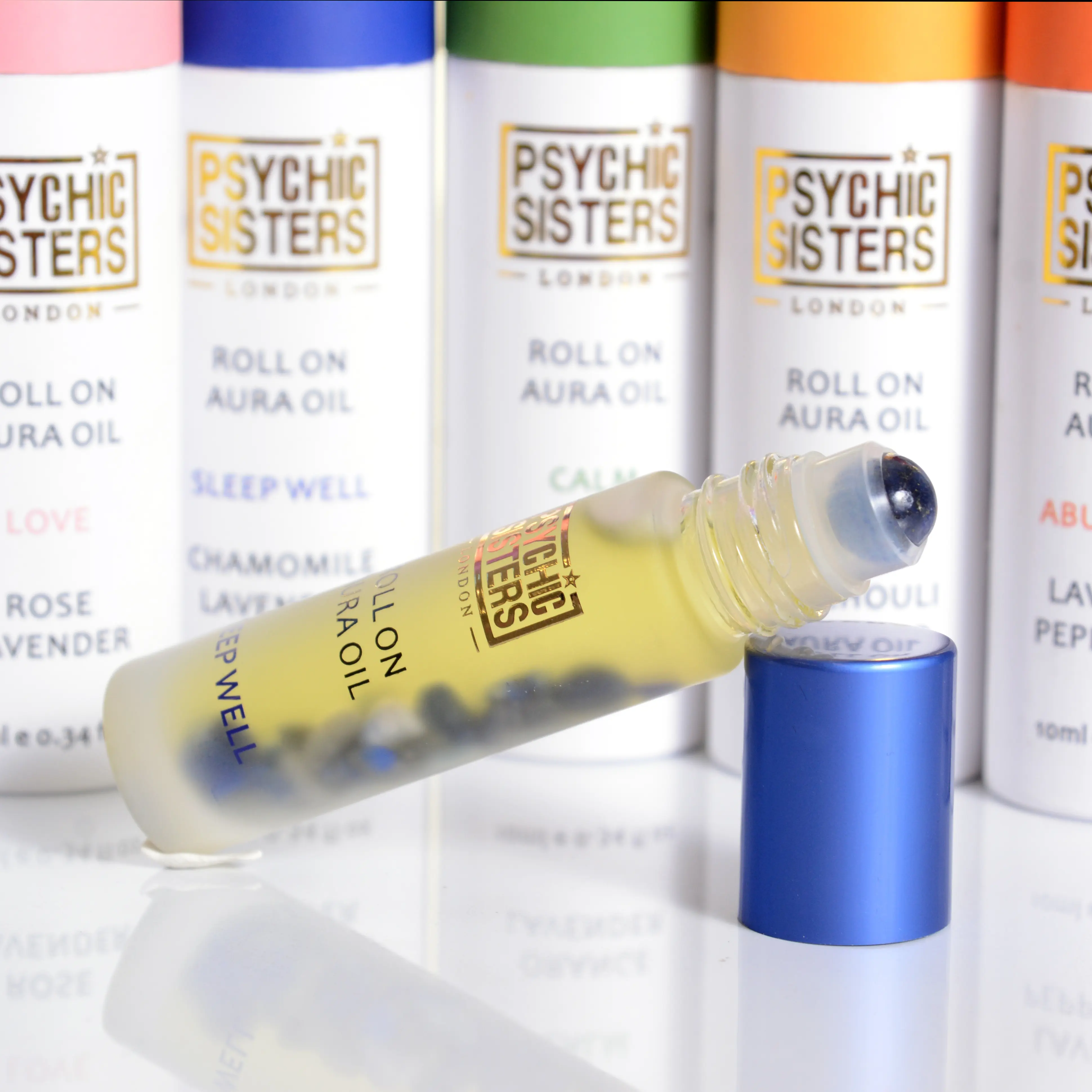 ROLL ON AURA OIL - With Gemstones and Affirmation- essential oil blends Fitness Wellness Healthcare Therapy Solution Healthy Therapeutic Health Aromatherapy Natural Treatment
