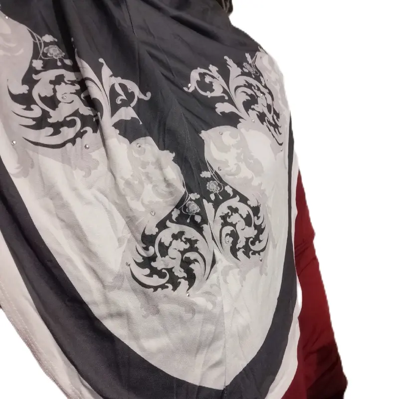 Malaysian Moscrepe Hijab with Unique Pattern Design 4