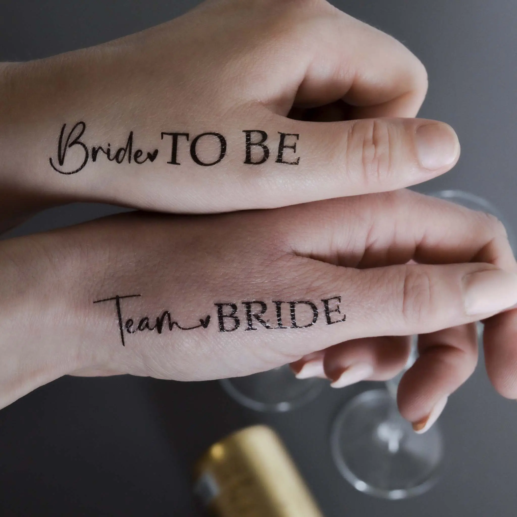 Team Bride and Bride To Be Temporary Tattoos - Hen Night, Hen Party Gift Bag Filler, Hen Night Accessories, Team Bride Hen Party Accessories, Hen Party Favours, Bride Gifts, Bridal Party Gifts, Bridesmaid Proposal