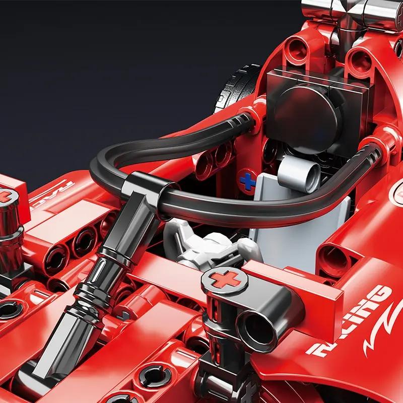 F1 RC Race Cars Building Sets MOC Remote Control Car Building Blocks Cool Collectible Model Car Kits Building Toys christmas toy 3