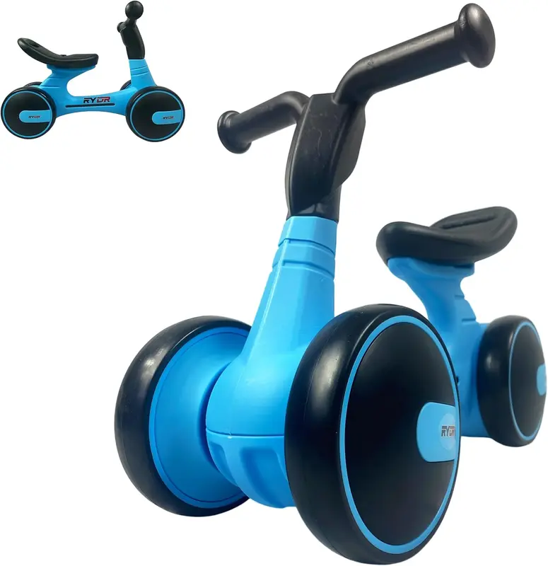 RYDR 6-Inch Balance Bike - Lightweight, Portable, and Safe Pink/Blue for 10-24 Months Old Kids 5