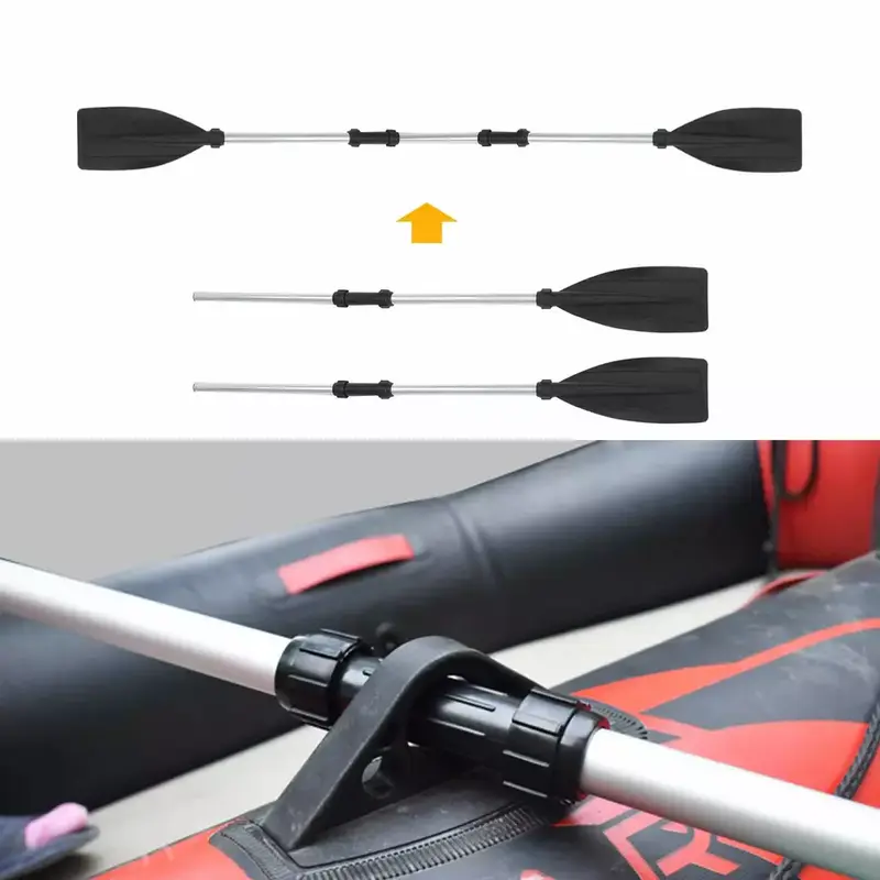 Premium Kayak Paddles - 2 in 1Durable Aluminium Alloy, Adjustable, Detachable, Ultra-Lightweight - Perfect for Kayaking, Boating, Canoeing, Surfing, and Outdoor Water Sports 2
