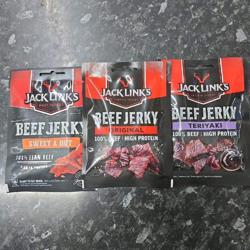 Jack Links Beef Jerky 100% Beef High Protein 25g Snack 3