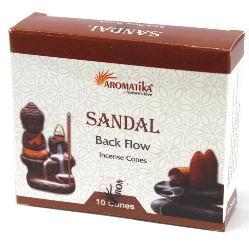 Aromatika Backflow Incense Cones (pack of 10) for Meditation, Aromatherapy & Reiki - Natural Herbs, Oils & Resins 7