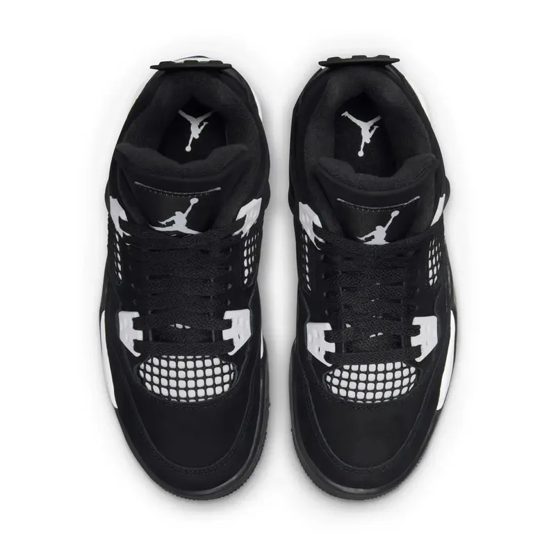 Preowned Deadstock Air Jordan 4 Retro GS 'White Thunder' Unworn Brand New With Box 1