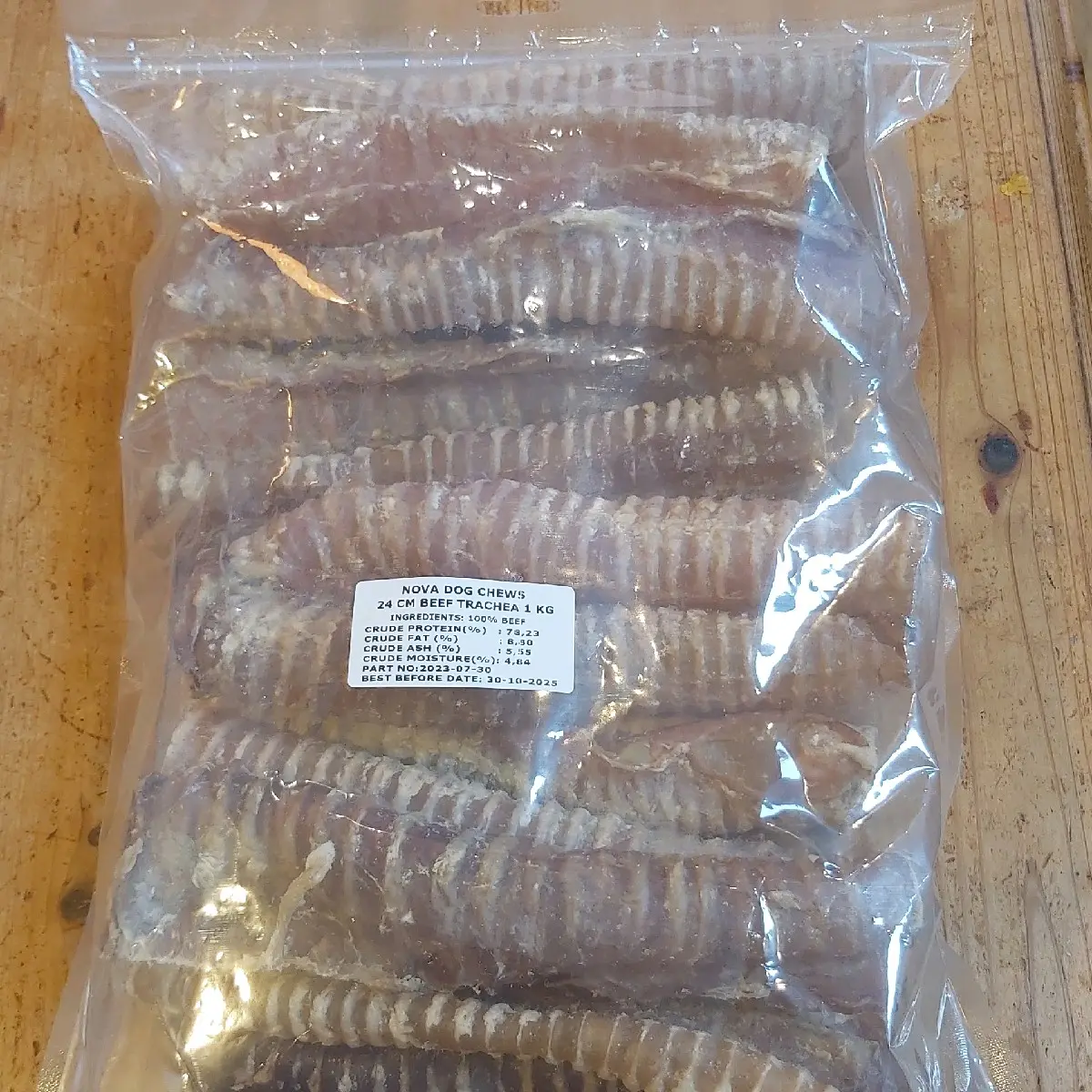 Beef Trachea 24cm approx 1kg