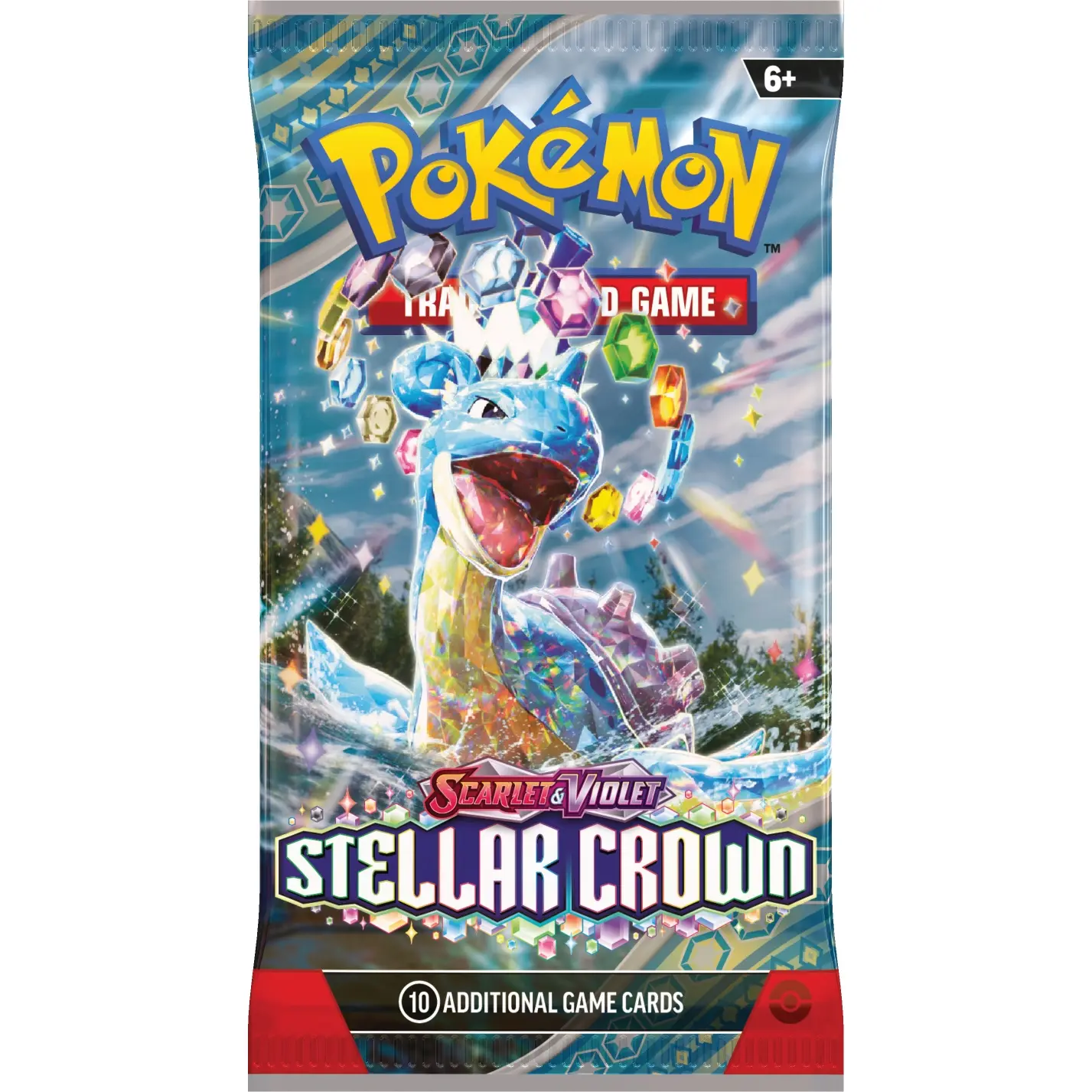 Pokemon Stellar Crown Booster Pack (sent sealed) - Trading Cards