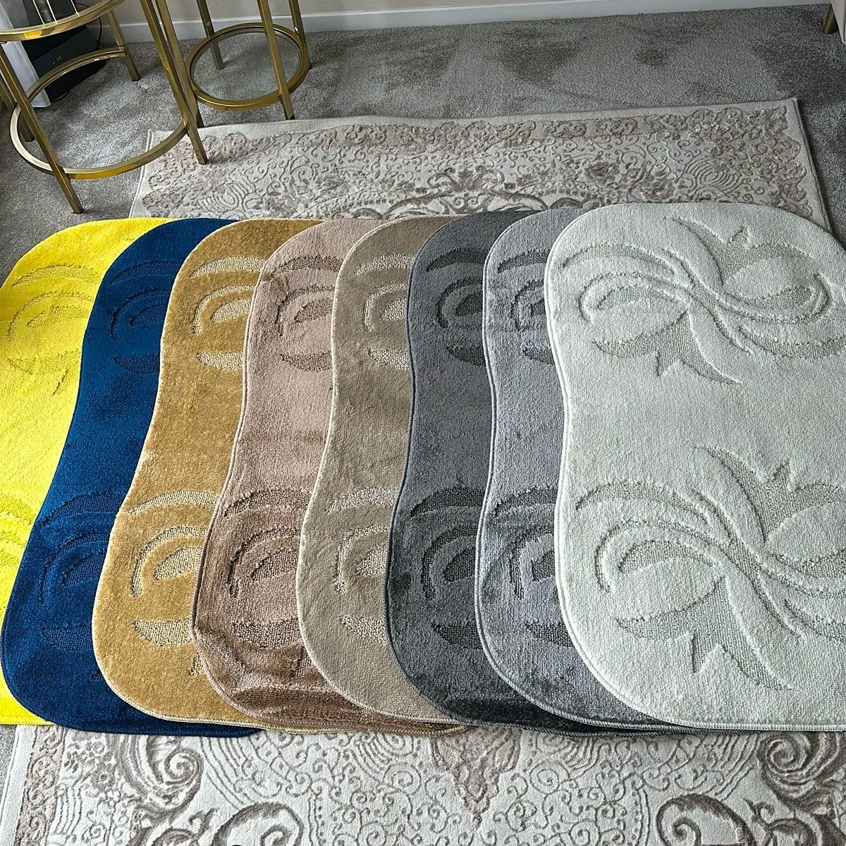 Medium washable mats *75x120* 3 mats and 1 door mat carpets