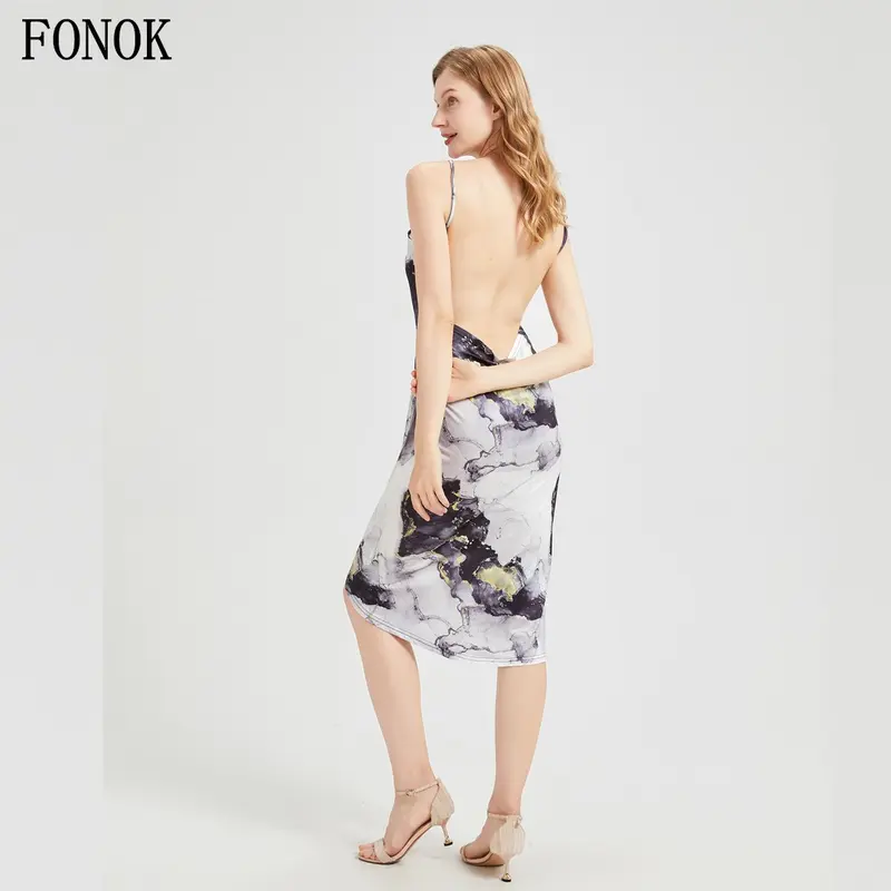FONOK Spring/Summer Fashion Beach Dress Women Bikini Cover Up Swim Beachwear Long Maxi Wrap Sarong Plus Size Beach Dress 3