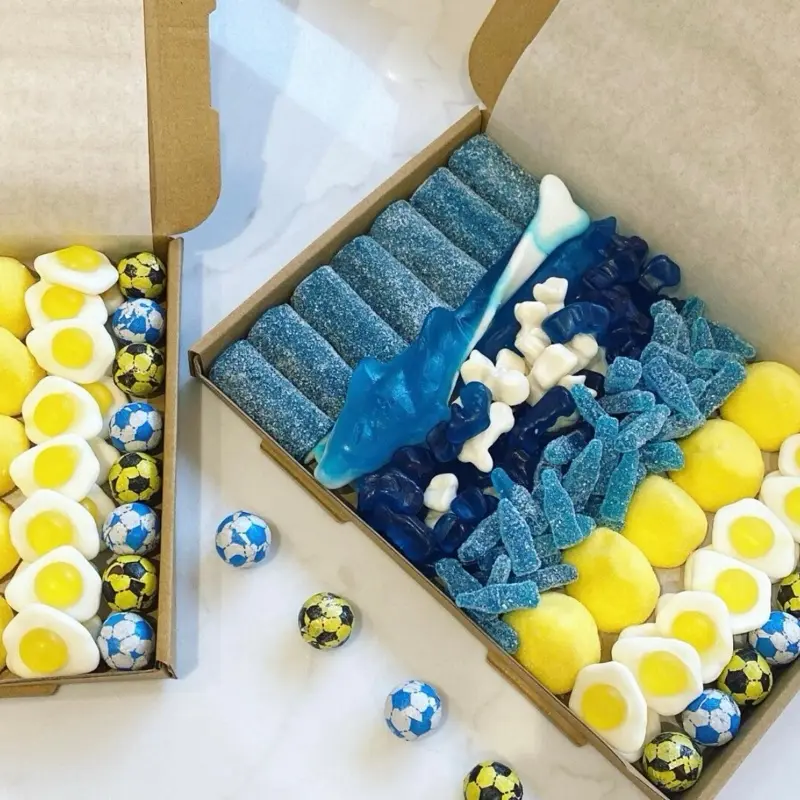 Leeds Inspired Sweet Box - Perfect Snack for Any Occasion - Candy Chocolate