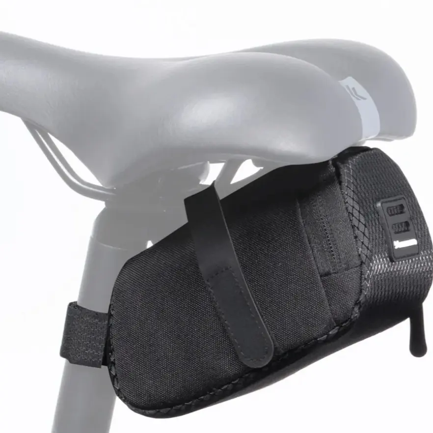 Bike Saddle Bag. Under Seat Bike Storage. MTB Saddle pack. Ideal Waterproof Puncture Repair Kit Storage.