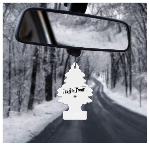 Air Freshener Tree MTZ02 New Car Fragrance For Car Home Boat Caravan - Six Pack, Blue 2