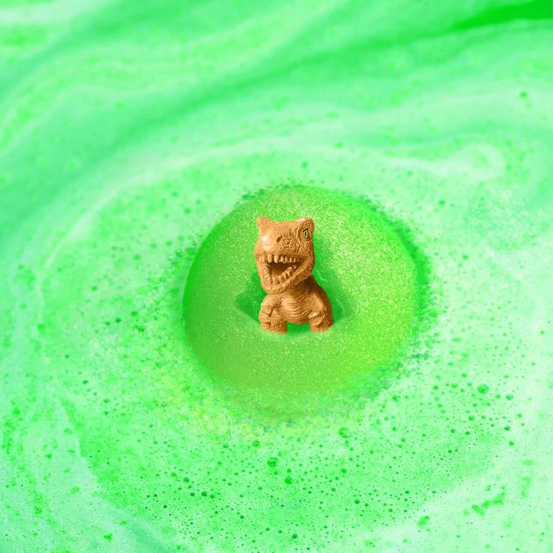 Zimpli Kids 6 x Large 100g Dino Surprise Bath Bombs, 6 Surprise Dinosaur Toys Inside! Christmas & Birthday Gifts for Children, Bath Toys for Boys & Girls, Bubble Bath Bomb Gift Set 1