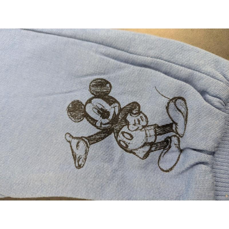 Mickey Mouse Children's 2 Piece Clothing Set - Sketch Design Joggers & Short Sleeved T-shirt- Kids Clothes 4