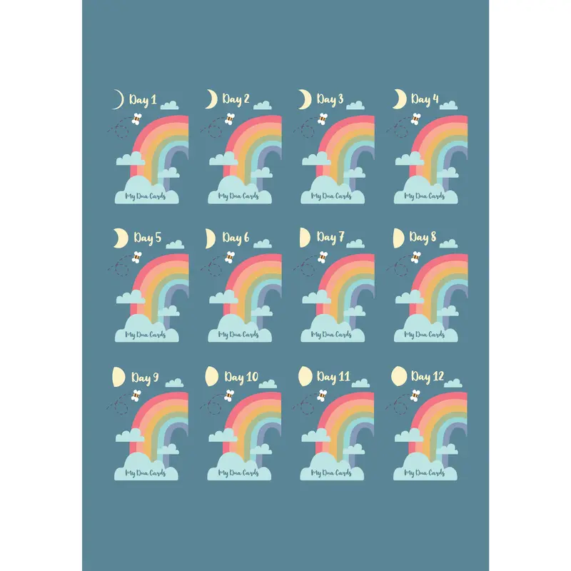 Ramadan Dua Cards - 30 A Good Deed A Day Calendar Cards 3
