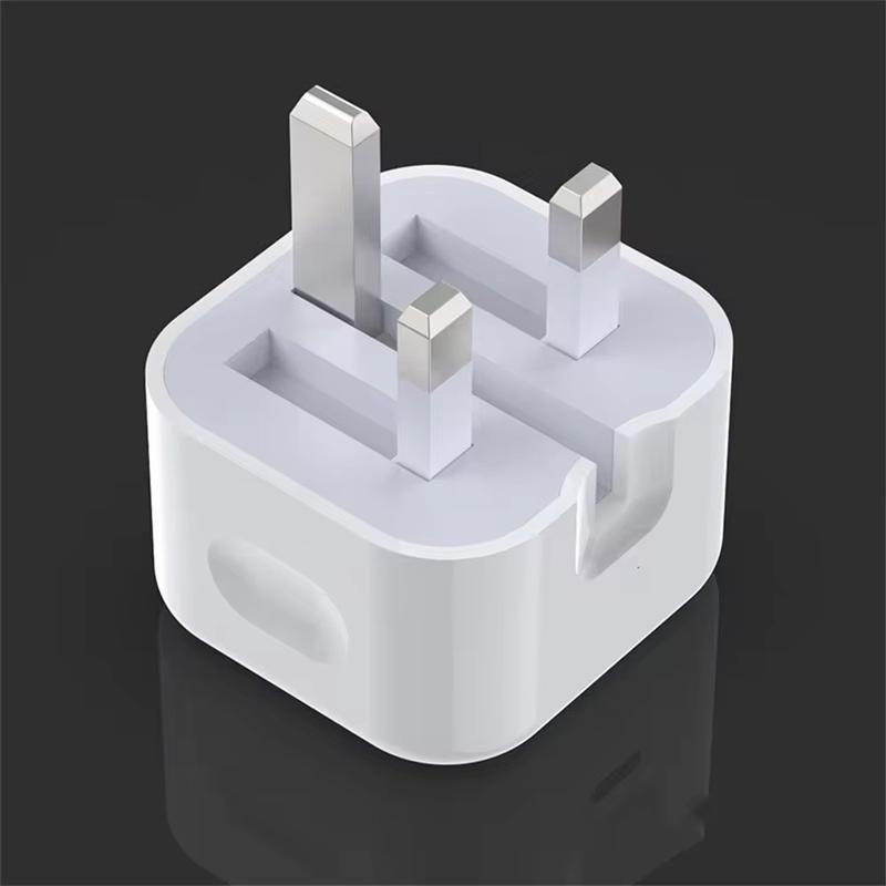 Fast Charging Dual Ports PD 20W UK Adapter USB & C Charger for iPhone Samsung HTC - Mobile Phone Accessories - Electronic Devices Smartphone Cellphone 6
