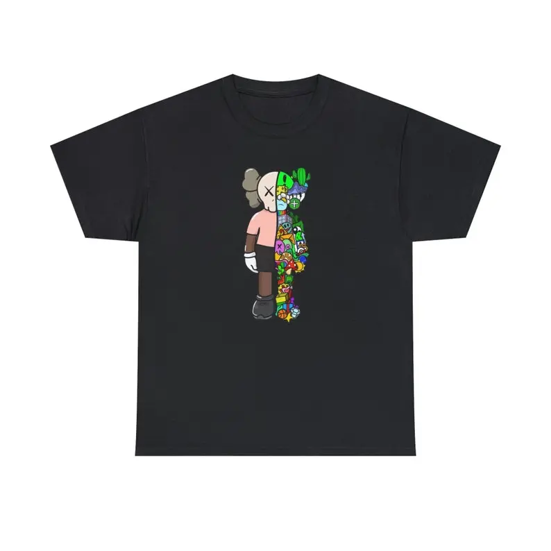 KAW DESIGN GRAPHIC #07 Retro Tower Men's Cotton T-Shirt for Ultimate Comfort and Style - Menswear, Top - Streetwear, Tshirt