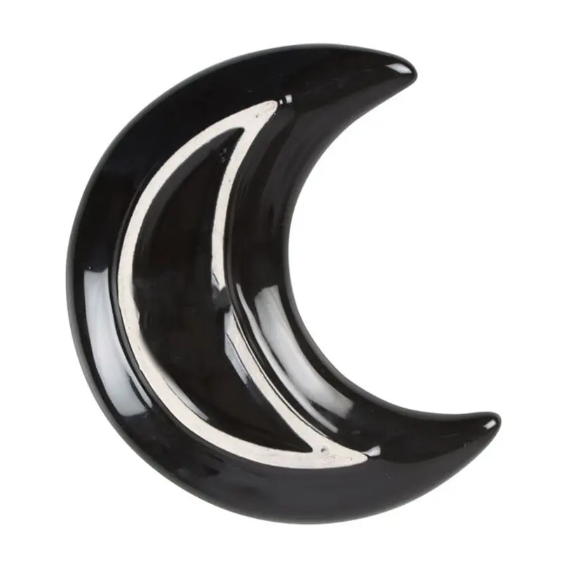 Crescent Moon Dark Forest Print Trinket Dish 2